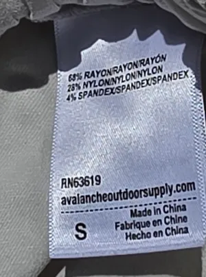Avalanche Outdoor Supply Co Shorts Small Performance Beige thumbnail 5