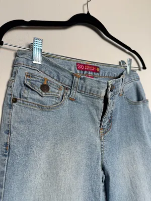 Women Y2K Flare Leg Jeans thumbnail 4