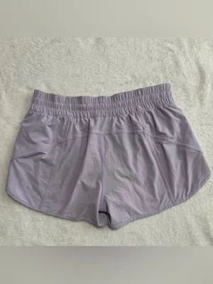 Lululemon High-Rise Lined Shorts - Lilac Smoke thumbnail 3
