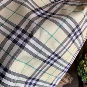 Authentic VINTAGE BURBERRY Checkered medium long tote thumbnail 14