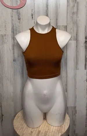 Brown crop top size small Brown thumbnail 1