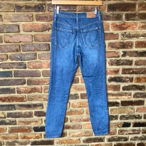 Madewell Buckley Blue Denim The High Rise Slim Boyjean Jeans Women's Size 23 thumbnail 6