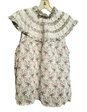 Ann Taylor Floral Top thumbnail 1