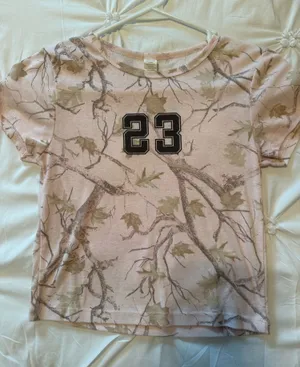 Camo baby tee Pink Size M thumbnail 1