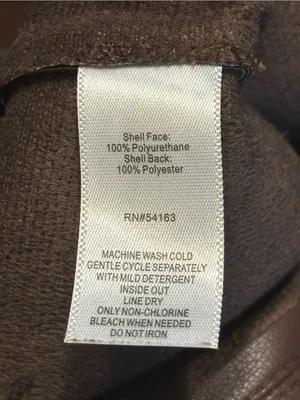 Marc New York NWT size Small Chocolate Brown Faux Leather Belted Pencil Skirt thumbnail 7