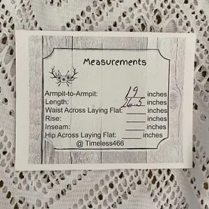 Bongo White Summer Overlay Beach V-neck Elastic Waist Kaftan Cover Up SZ XL thumbnail 7