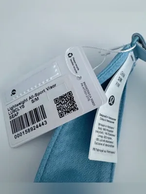 Lululemon Lightweight All-Sport Visor Seafoam S/M thumbnail 13