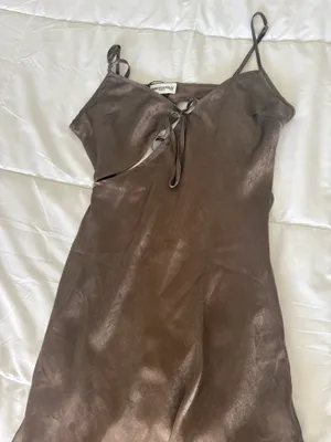 Princess Polly Mini Dress Brown thumbnail 2