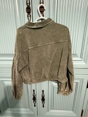 Cropped jacket Green Size L thumbnail 3