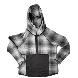 The North‎ Face Crescent Hooded Pullover Buffalo Plaid Hike Camp LATHE Gorpcore thumbnail 6