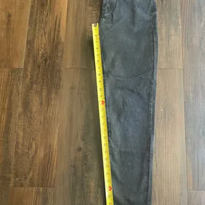 High Rise Charcoal Jeans Black Size 0 thumbnail 8