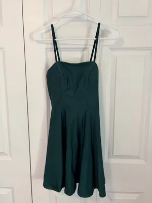 City Triangles Teal Homecoming Dress thumbnail 2