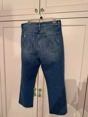 MOTHER Denim Jeans The Tripper Ankle Fray thumbnail 3