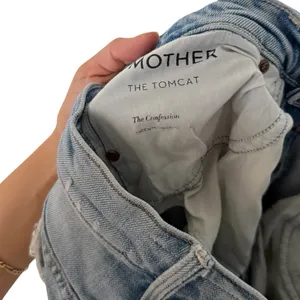 MOTHER The Superior Tomcat Confession High Rise Straight Distressed Jeans thumbnail 11