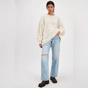 Free people Cable Knit Sweatshirt thumbnail 3
