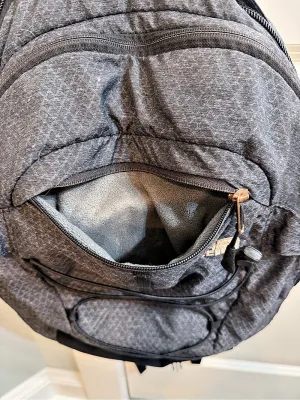 The North Face Borealis Laptop Backpack Black, Gray & Rose Gold thumbnail 5