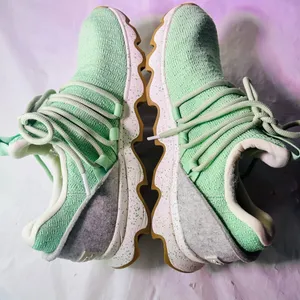Sorel Mint Green Knit Lace-Up Athletic Sneakers thumbnail 9