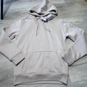 Hollister Womens XS Taupe Beige Oversized‎ Fleece Pullover Hoodie NWT thumbnail 1