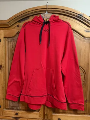 Under Armour Hoodie Red thumbnail 1