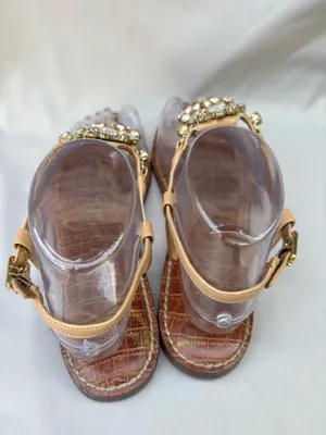 Sam Edelman Grayson Embellished Thong Sandal Size 7.5 M thumbnail 4