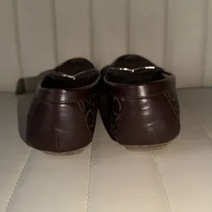 Calvin Klein Monogram Black Loafers size 7 women’s slip on shoes faux leather thumbnail 5