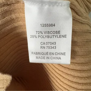 House of Harlow 1960 Revolve Tan Ribbed Mini Dress adjustable spaghetti straps S thumbnail 11