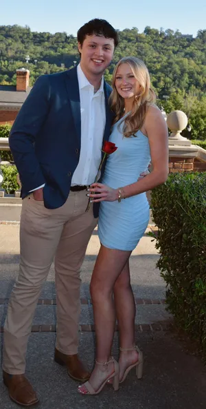 Homecoming / Semi Dress Blue thumbnail 1