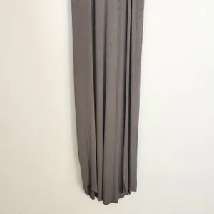 Splendid Olive Green Ribbed knit Sleeveless Fitted Maxi Dress Size Large thumbnail 4