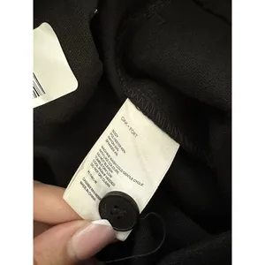 Oak + Fort Women Size 4 Black Pockets Flat Front Straight Wide Leg Dress Pants thumbnail 4