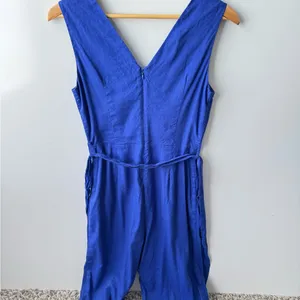 Antonio‎ Melani Royal Blue Sleeveless Jumpsuit Size 2 thumbnail 5