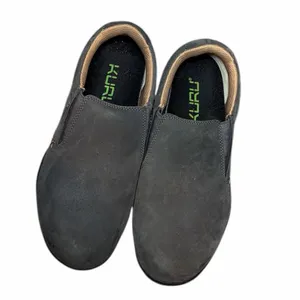 KURU KIVI Women’s Gray Suede‎ Leather Slip On Shoes 10.5 Wide thumbnail 2