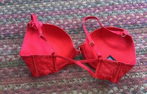 Victorias Secret Red Very Sexy Push Up Strappy Back thumbnail 4