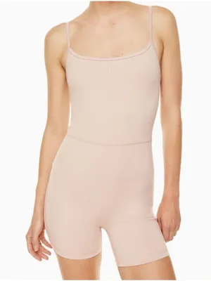 Aritzia Divinity Romper Wilfred Free 5" Barely Blush Nude XS thumbnail 1