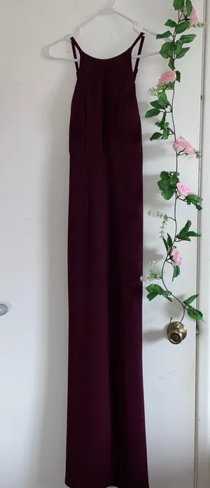 Maroon Formal Dress Red thumbnail 1