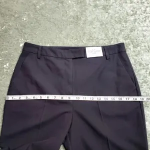 Topshop Black‎ Flare Slacks thumbnail 6