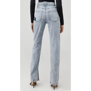 Good American Vintage 90s Straight Leg Jeans Patchwork Pocket Grunge Indie 12/31 thumbnail 4