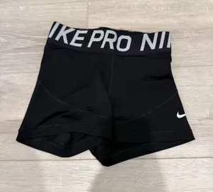 Black Nike Pro Shorts thumbnail 1