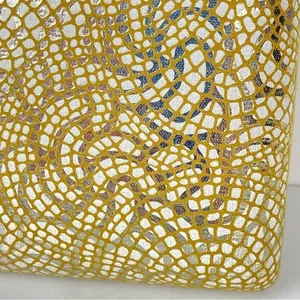 SONDRA ROBERTS Metallic Etched Box Clutch thumbnail 6