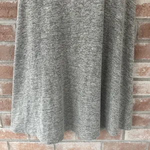 Aerie Open Back Twist Strap Dress Gray L / XL thumbnail 2