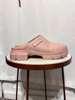 GANNI Mules in Pink Nectar Size 40 9.5 full set thumbnail 5