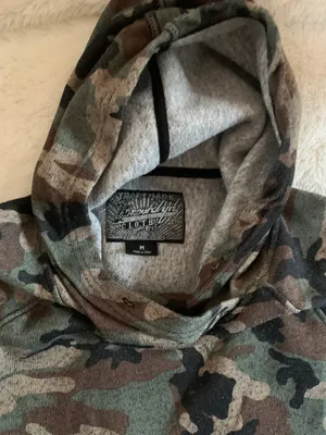 Camouflage hoodie sweatshirt thumbnail 3