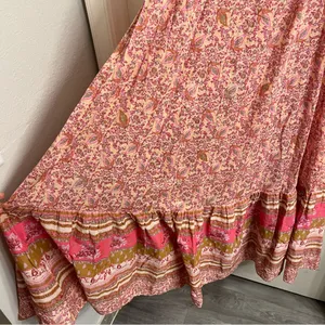 Free People Tangier Babydoll Maxi Dress Large thumbnail 6
