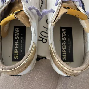 Golden Goose Sneakers with Lavender and Tan Accents thumbnail 5