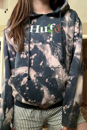 HUF Acid Wash Hoodie thumbnail 1