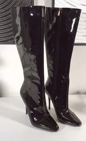Jessica Simpson Cassi Stiletto Boot black size 6.5 thumbnail 1