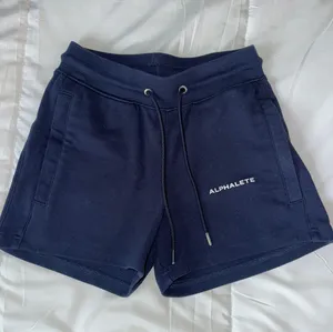 Alphalete Navy Shorts thumbnail 1