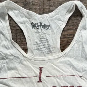 Harry Potter “Solemnly Swear, Mischief Managed ” White Racerback Tank Top XS thumbnail 2