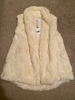 Jack by BB Dakota Fur Vest thumbnail 1