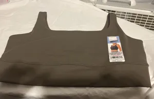 Hanes Dark Brown Sports Tank Top thumbnail 1