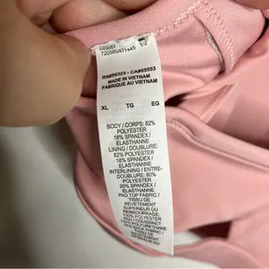 Nike Dri-fit sports bra light pink women’s‎ size XL athletic activewear casual thumbnail 6